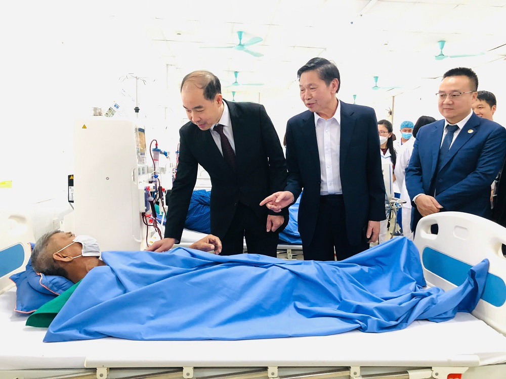 Bệnh viện Đa khoa Sóc Sơn khai trương Đơn nguyên thận nhân tạo